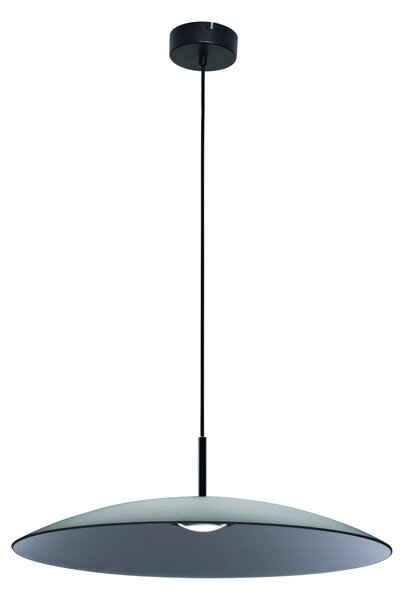 LED černo-kouřový designový lustr Polifemo