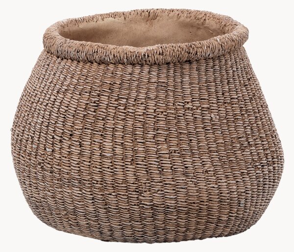 Ručně vyrobený květináč z betonu Faux-Puff