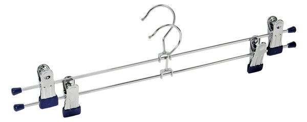 Věšák na oblečení s klipy, 40 cm, 2 ks