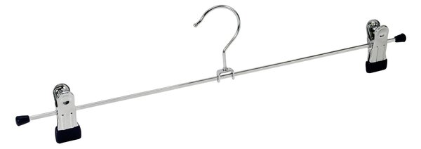 Věšák na oblečení s klipy, 40 cm, 2 ks