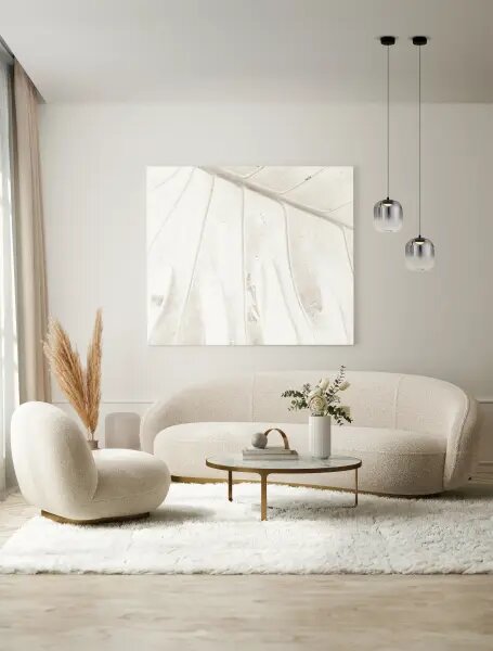 LED černo-šedý designový lustr Aelia