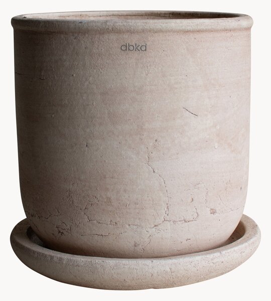 Exteriérový květináč z terakoty Terra, V 26 cm