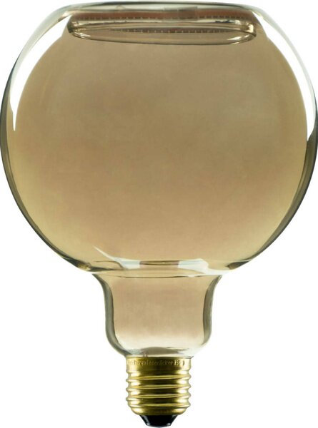 BIG WHITE SLV LED Plovoucí Globus 125 LED žárovka, kouřově černá, E27, fázové stmívání, 6W, 1900K 1008155