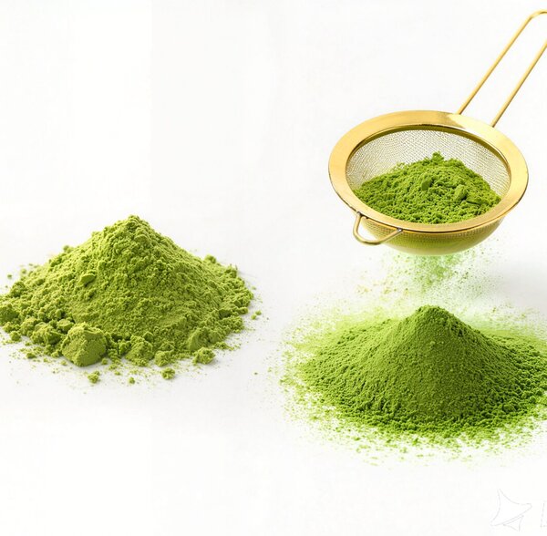 Sítko na čaj Matcha z nerezové oceli Chakoshi, Goodwei, zlaté