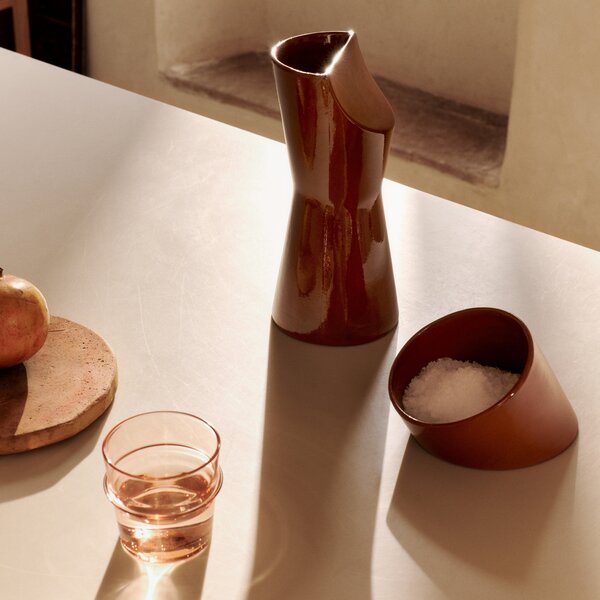 FERM LIVING Džbán Sola, Terracotta