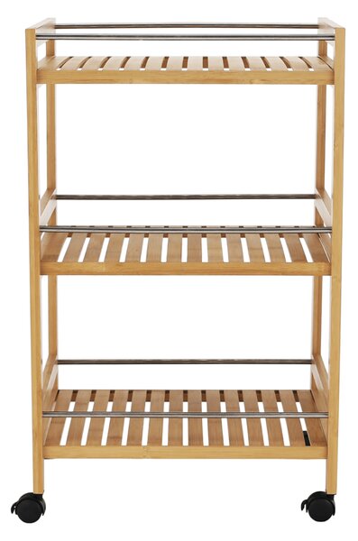 Servírovací vozík Ensi (přírodní bambus)