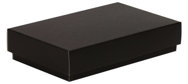 Dárková krabička s víkem 250x150x50/40 mm, černá