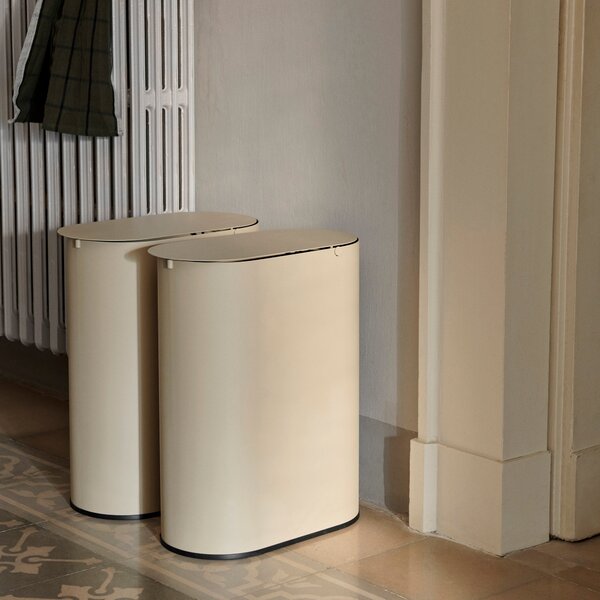 FERM LIVING Odpadkový koš Enkel, Medium, Black