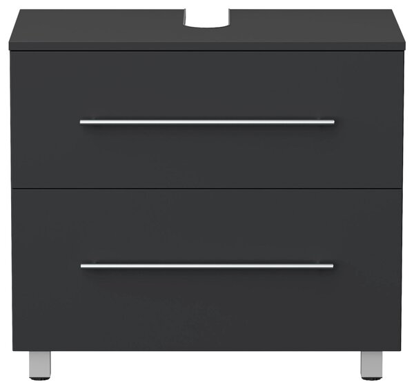 SKŘÍŇKA POD UMYVADLO, barvy grafitu, barvy grafitu, 70/63/41,6 cm MID.YOU - Koupelnové série, Online Only