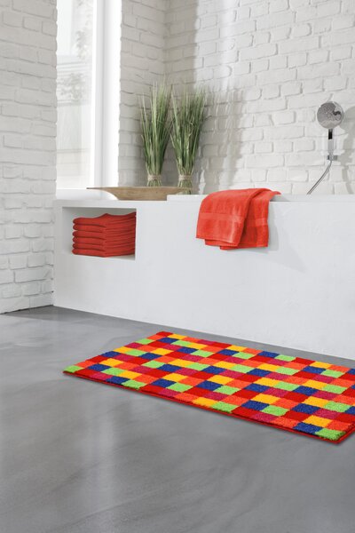 LineaDue JOCYLIN - Koupelnová předložka vícebarevná Rozměr: 50x80 cm