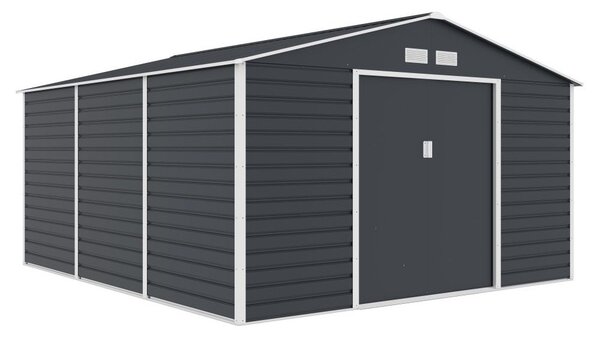 Kovový domek na nářadí Lahti 3,4 x 3,9 m Store Boss antracitový