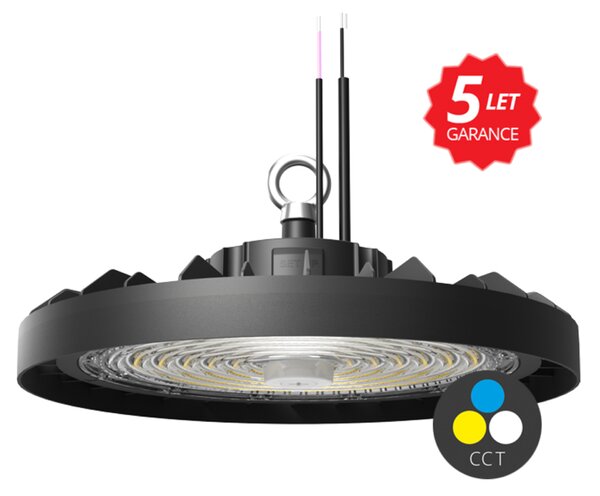 Ecolite Highbay 100W 19000lm CCT IP65 60/90/120st. DIM HB12-100W