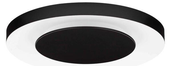 LED stmívatelné černo-bílé moderní stropní svítidlo Pada