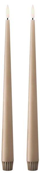 Ester & Erik Set LED svíček Taper - Nougat Note ER160