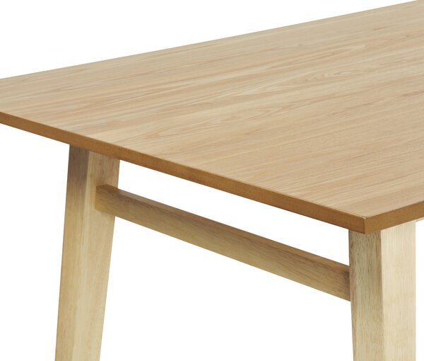 Jídelní stůl VARLEY Přírodní jasan 150 cm 90 cm