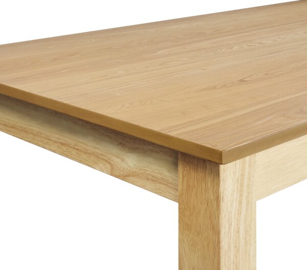 Rozkládací jídelní stůl MADURA Přírodní jasan 160/240 cm 90 cm