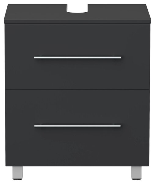 SKŘÍŇKA POD UMYVADLO, barvy grafitu, barvy grafitu, 55/63/41,6 cm MID.YOU - Koupelnové série, Online Only