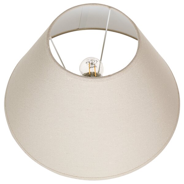 Stolní lampa AMBLO Keramika Krémově bílá