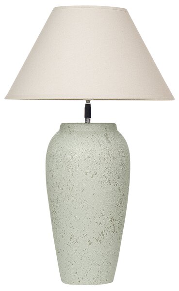 Stolní lampa AMBLO Keramika Krémově bílá