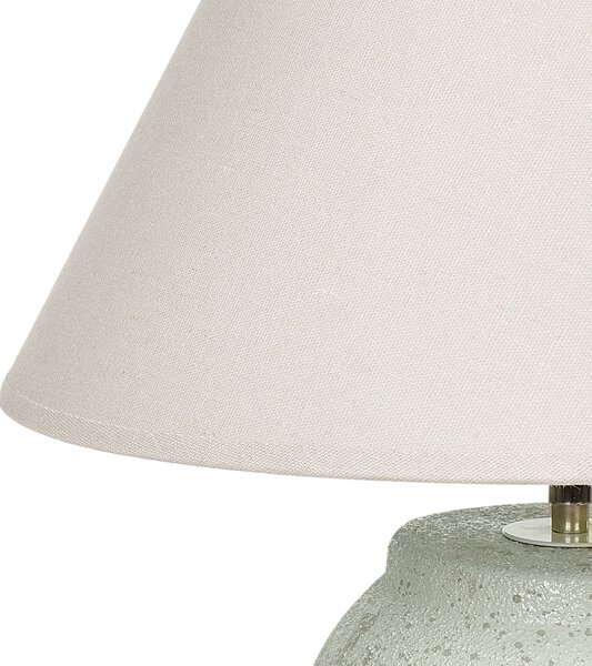 Stolní lampa AMBLO Keramika Krémově bílá