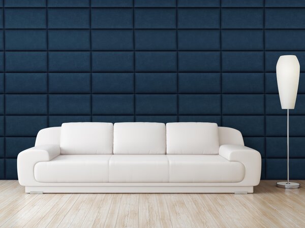 Čalouněný panel Soundless 40x30 cm (šedý). Akce -11%