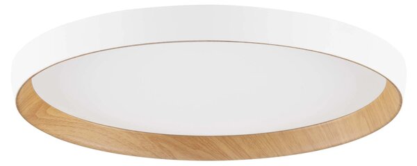 LED stmívatelné dřevěné designové stropní svítidlo Vomos