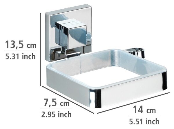 Držák na fén QUADRO, Vacuum-Loc