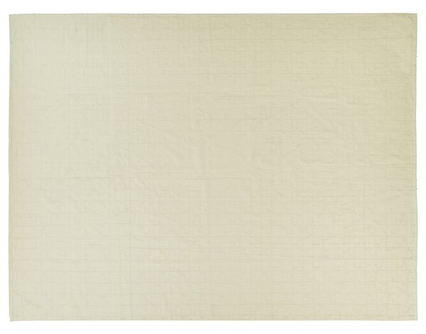 Přikrývka na postel MARAKA Bavlna 150 x 200 cm Světle béžová