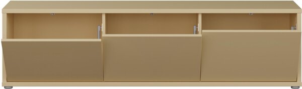 NÍZKÁ KOMODA, žlutá, 154,2/44,5/34,9 cm Carryhome - TV stolky & komody pod TV, Online Only