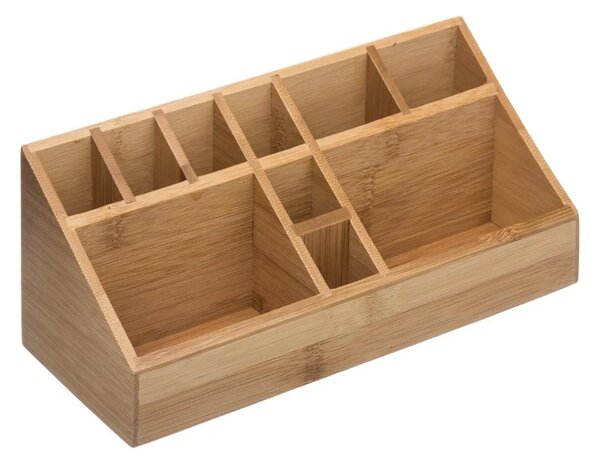 Bambusový organizér s 10 přihrádkami TRIANGLE 23x9,5 cm