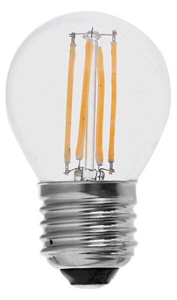 LED Žárovka FILAMENT G45 E27/6W/230V 3000K
