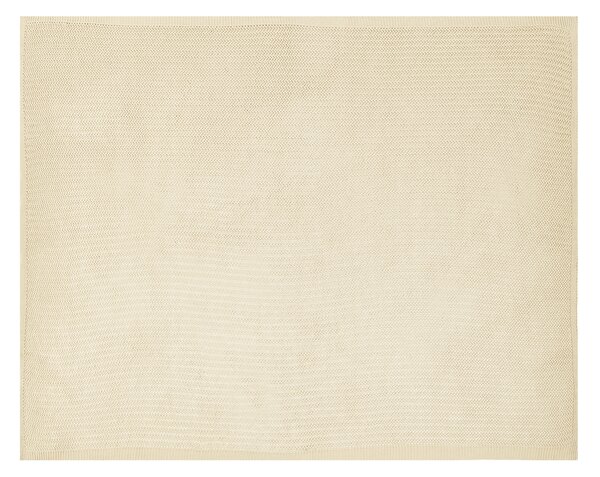 Přikrývka na postel ILEN Bavlna 150 x 200 cm Béžová