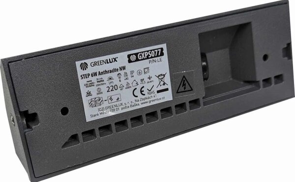 LED Venkovní nástěnné svítidlo LED/6W/230V IP54