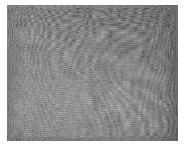 Přikrývka na postel ILEN Bavlna 150 x 200 cm Šedá