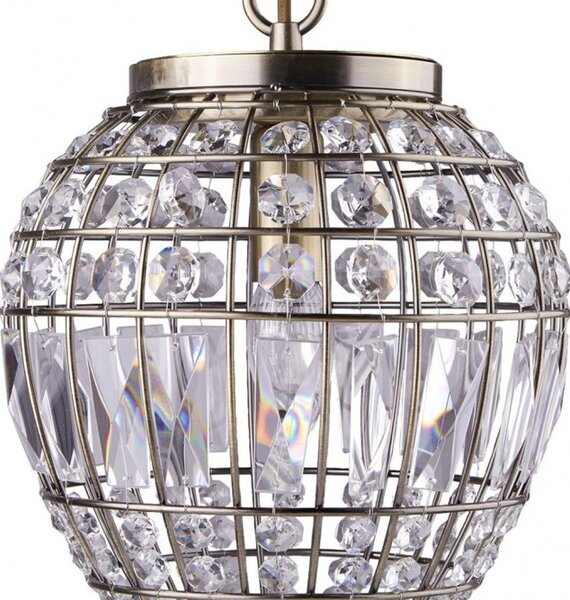 Searchlight 3991AB Závěsné svítidlo PINEAPPLE patina
