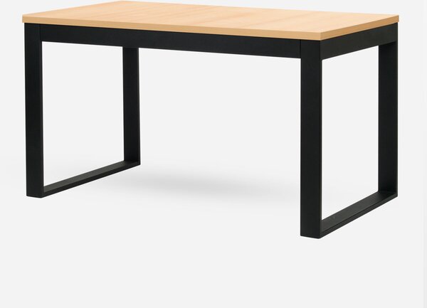Stima Stůl COOL lamino/kov Rozměr: 130x80 cm + 40 cm, Odstín: Dub Sonoma