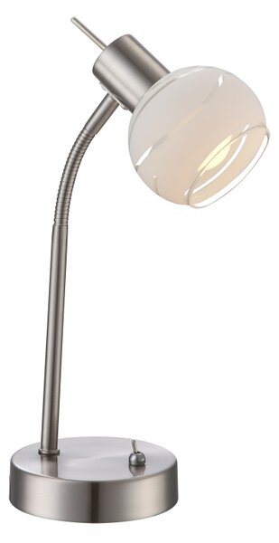 Globo 54341-1T ELLIOTT - Stolní lampička + LED žárovka (Moderní lampička s vypínačem a LED žárovkou zdarma)