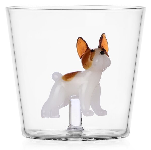 Ichendorf Milano designové sklenice na vodu Dogs Tumbler French Dog