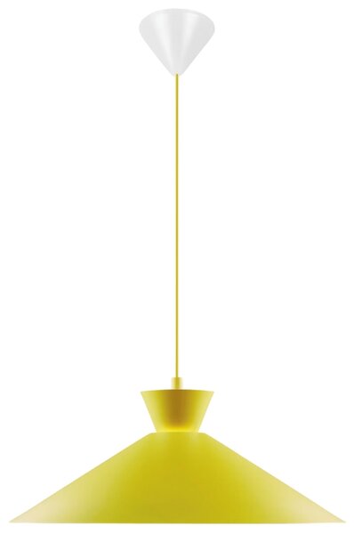 Nordlux Žluté kovové závěsné světlo Dial 45 cm