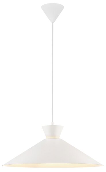Nordlux Bílé kovové závěsné světlo Dial 45 cm