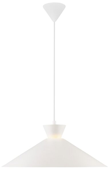 Nordlux Bílé kovové závěsné světlo Dial 45 cm