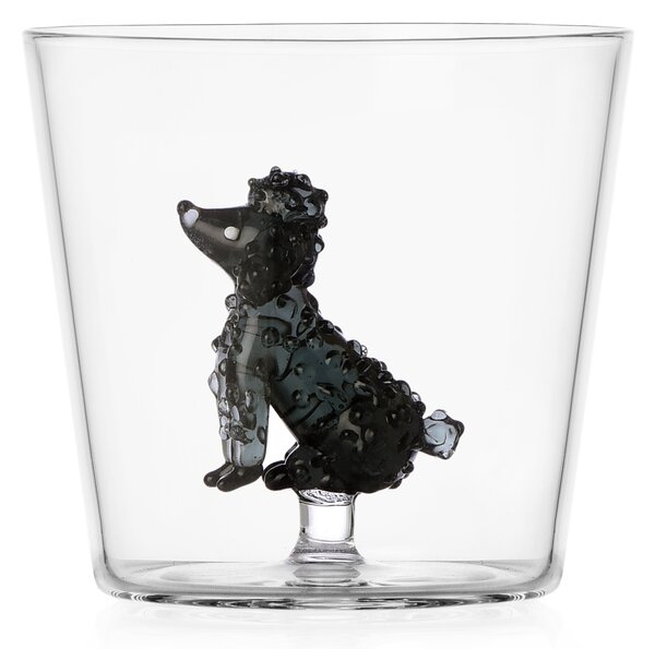 Ichendorf Milano designové sklenice na vodu Dogs Tumbler Poodle