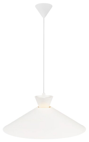 Nordlux Bílé kovové závěsné světlo Dial 45 cm