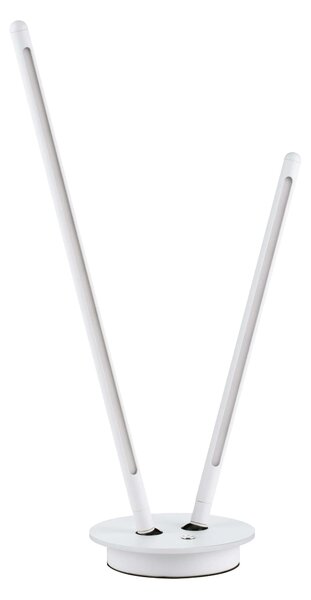 LED stmívatelná bílá stolní lampa Intec