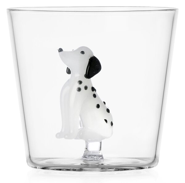 Ichendorf Milano designové sklenice na vodu Dogs Tumbler Dalmata