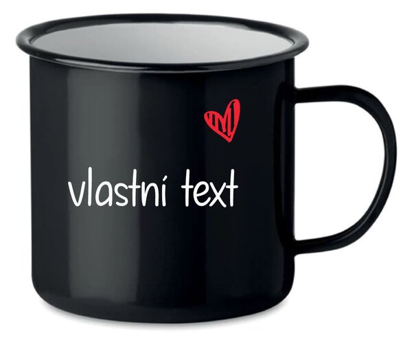Vlastní text na plecháček