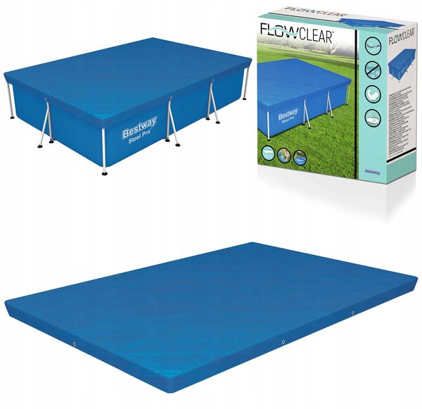Bestway krycí plachta na bazén s konstrukcí 3 x 2,01 x 0,66 m 58106