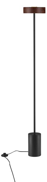 LED bílo-zlatá stojací lampa Thea