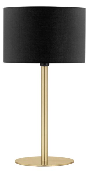 LED černo-zlatá stolní lampa Sibnia