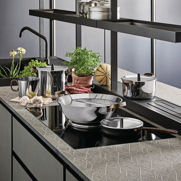 Alessi designové hrnce na polévku Edo (objem 850 cl)